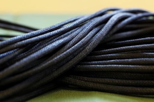 Waxed round braid